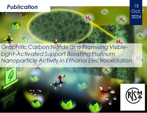 Graphitic Carbon Nitride as a Promising Visible-Light-Activated Support Boosting Platinum Nanoparticle Activity in Ethanol Electrooxidation